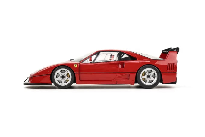 GT Spirit 1:18 Scale Ferrari F40 LM Diecast Model Car - Rosso Corsa Red Collectible for Display & Racing Enthusiasts | Perfect for Home Office Decor, Car Collections & Gift Giving
