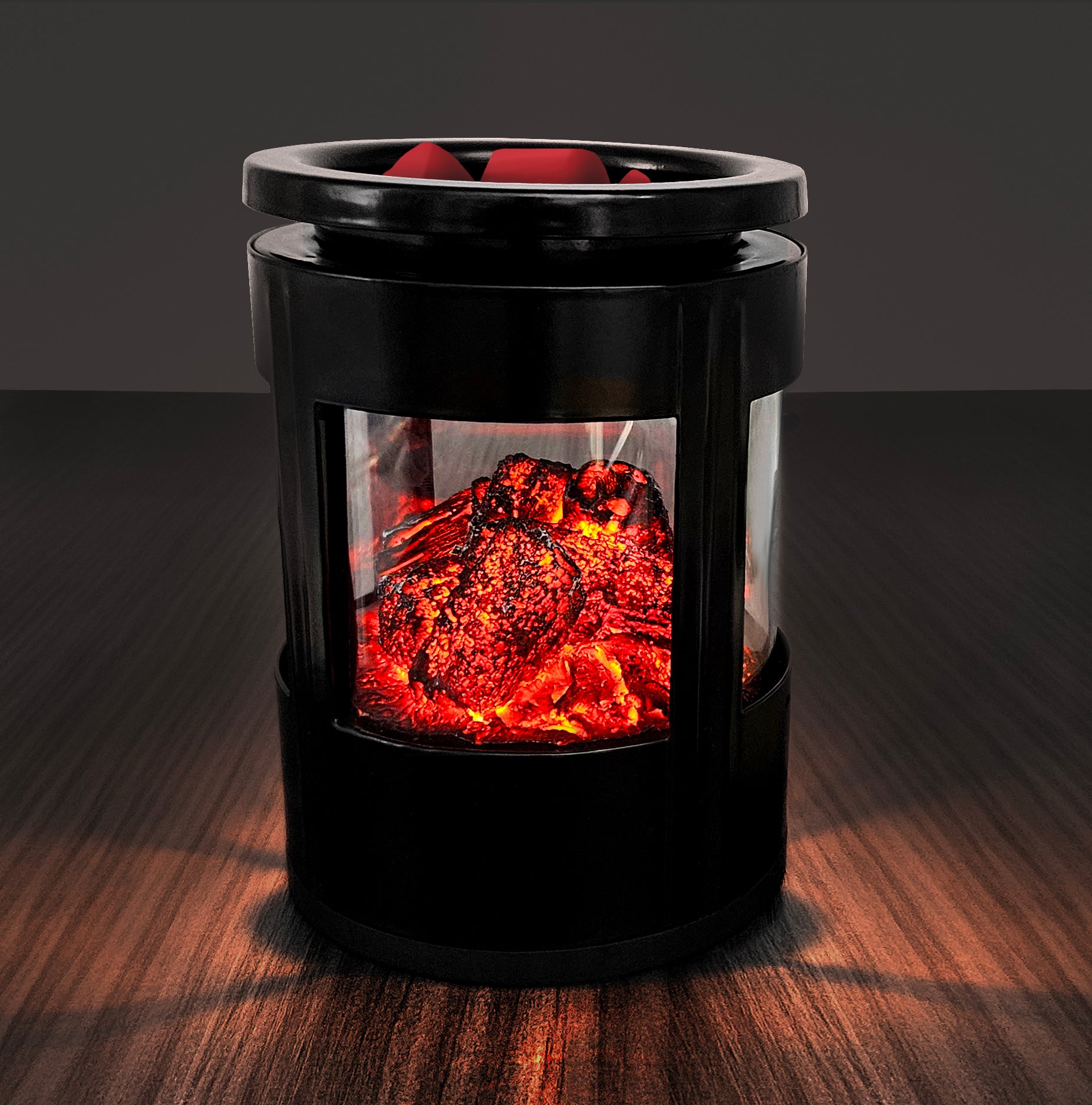 Cello Flickering Embers Electric Wax Melt Burner - Flameless Scented Wax Warmer for Home, Office & Spa Aromatherapy