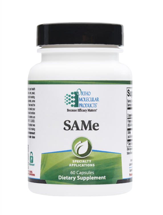 Ortho Same 60 Capsules - SAMe Supplement for Joint Support, Mood & Liver Health - Natural Joint Pain Relief & Emotional Well-Being - Supports Healthy Cartilage & Liver Function (60-Day Supply) - Perfect for Active Lifestyles, Stress Management & Overall Wellness