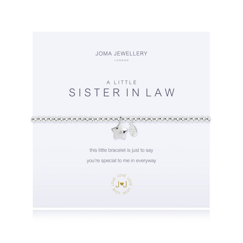 Joma Jewellery Bracelet - Perfect Little Sister-in-Law Gift for Birthdays, Anniversaries & Special Occasions