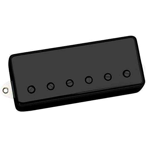 Dimarzio DP283 BK Notorious Minibucker Electric Guitar Bridge Pickup - Black | High Output Humbucker for Rock & Metal | Perfect for Les Paul, SG & Solid Body Guitars
