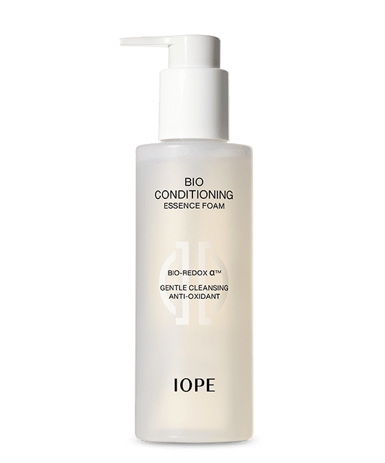 IOPE Bio Conditioning Essence Foam Cleanser - Hydrating & Nourishing Facial Wash for Glowing Skin | Perfect for Morning & Night Skincare Routine