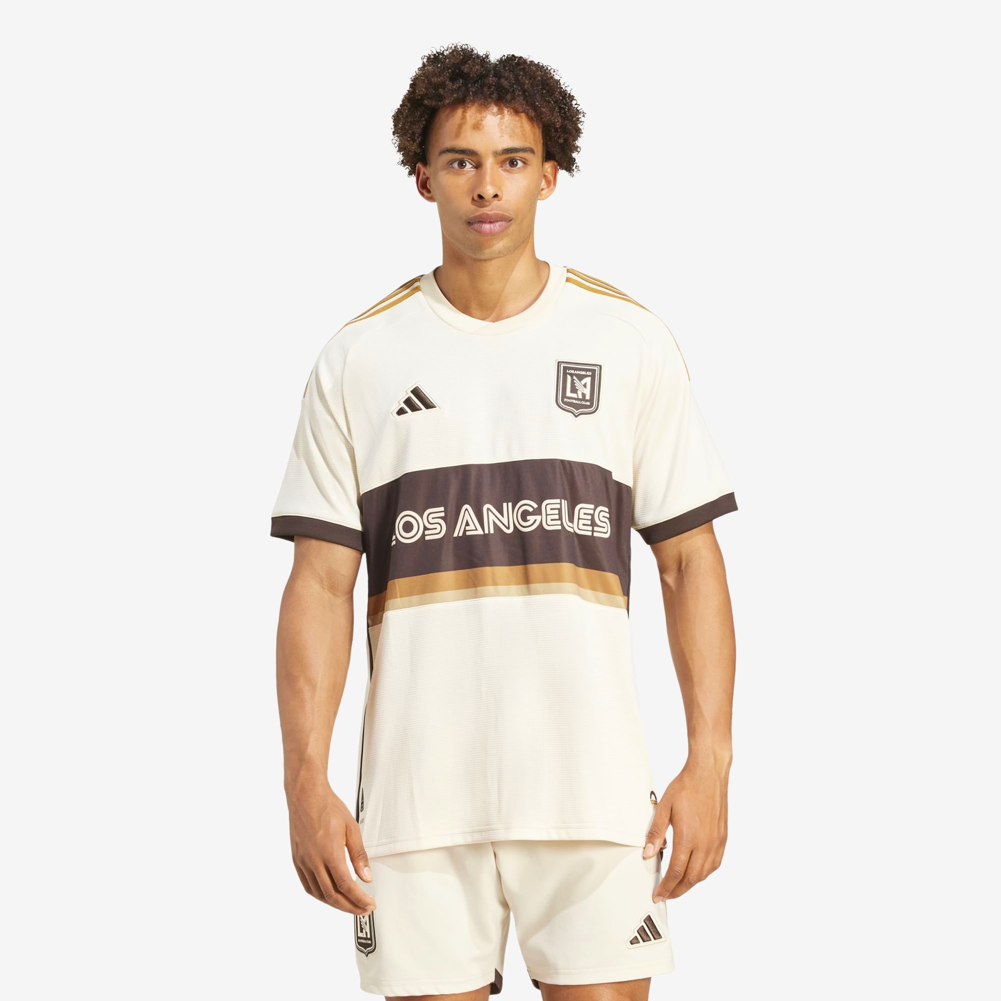 adidas Los Angeles FC 2024 Match Jersey - Authentic Soccer Jersey for Men - Official LAFC Home Kit for Fans & Players - Perfect for Games, Training & Fan Support