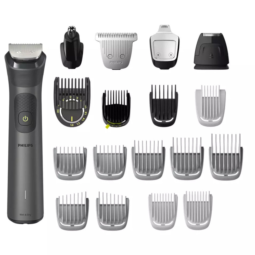 PHILIPS MG7960/18 All-in-One Trimmer Series 7000 for Men - Electric Beard & Body Groomer with 18 Attachments - Perfect for Travel, Home & Gym Use