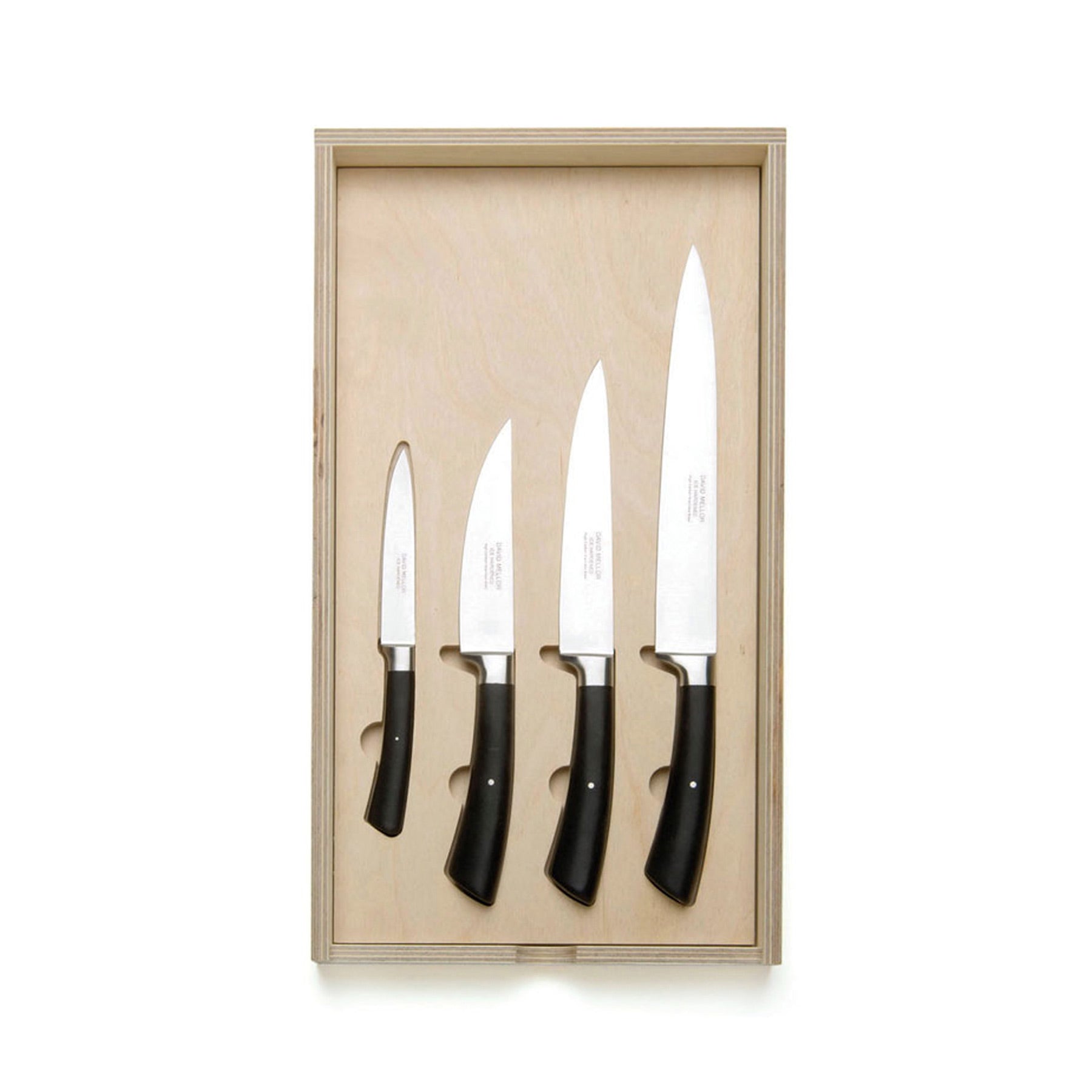 Premium 6-Piece Kitchen Knife Starter Set with Ergonomic Black Handle - Perfect for Home Chefs, Cooking Enthusiasts & Culinary Beginners - Ideal for Chopping, Slicing, Dicing & Meal Prep