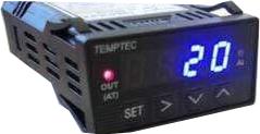 48x24mm PID Temperature Controller - 85-265VAC, K-Type Thermocouple Input, 8VDC 20mA (SSR) & 250VAC 1A Relay Output - Perfect for Industrial Ovens, Brewing Systems & HVAC Control