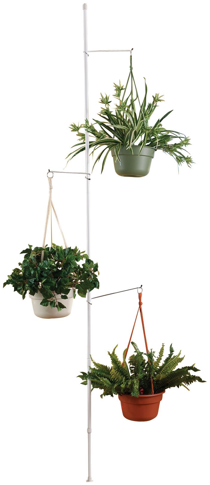 Spring Tension Plant Support - Adjustable Garden Stakes for Climbing Vines, Flowers & Vegetables | Perfect for Indoor & Outdoor Gardening, Greenhouses, and Vertical Growing Systems
