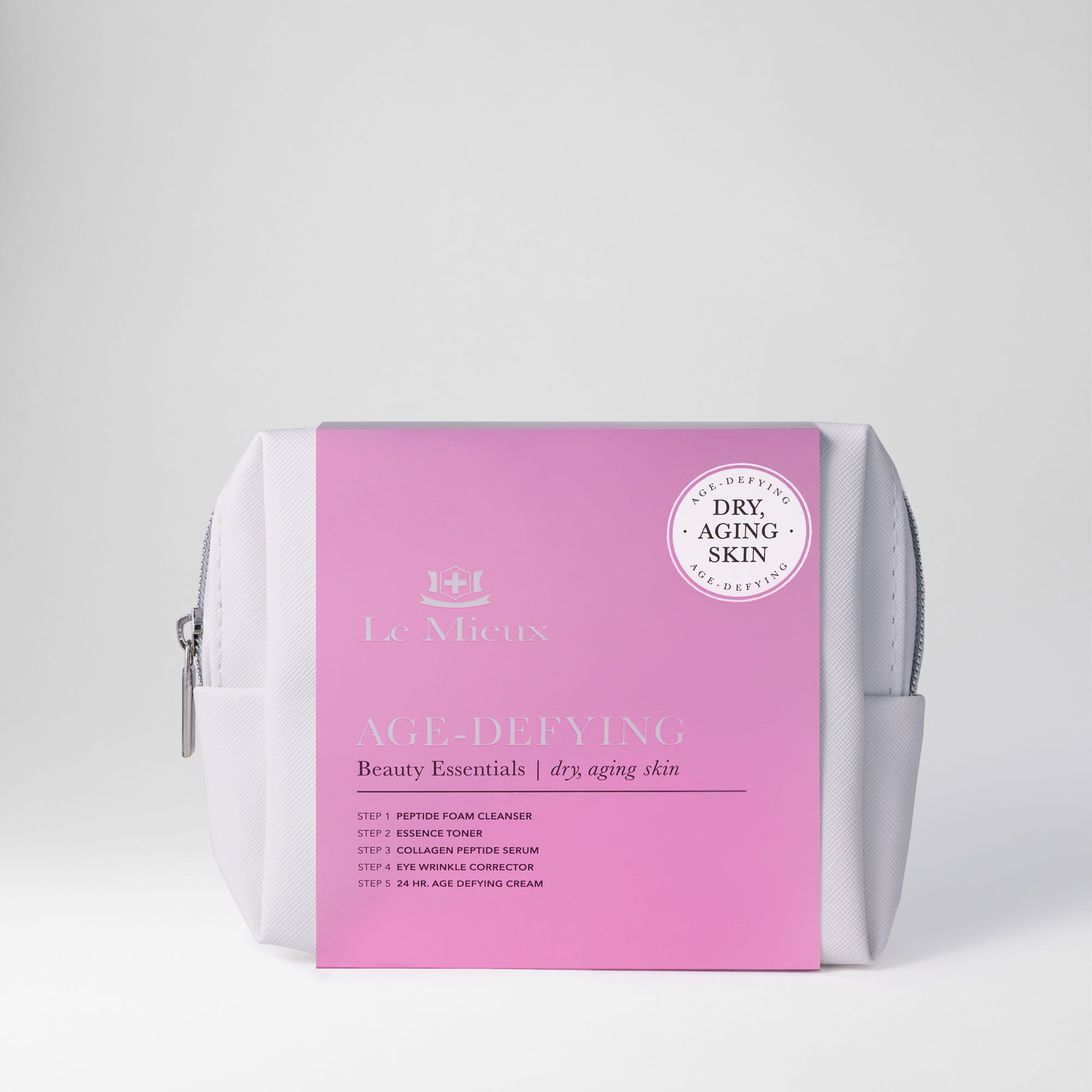 Best Age Defying Beauty Essentials for Women - Anti-Aging Skincare Set with Vitamin C & Hyaluronic Acid - Perfect for Daily Routine, Night Care & Gift Giving