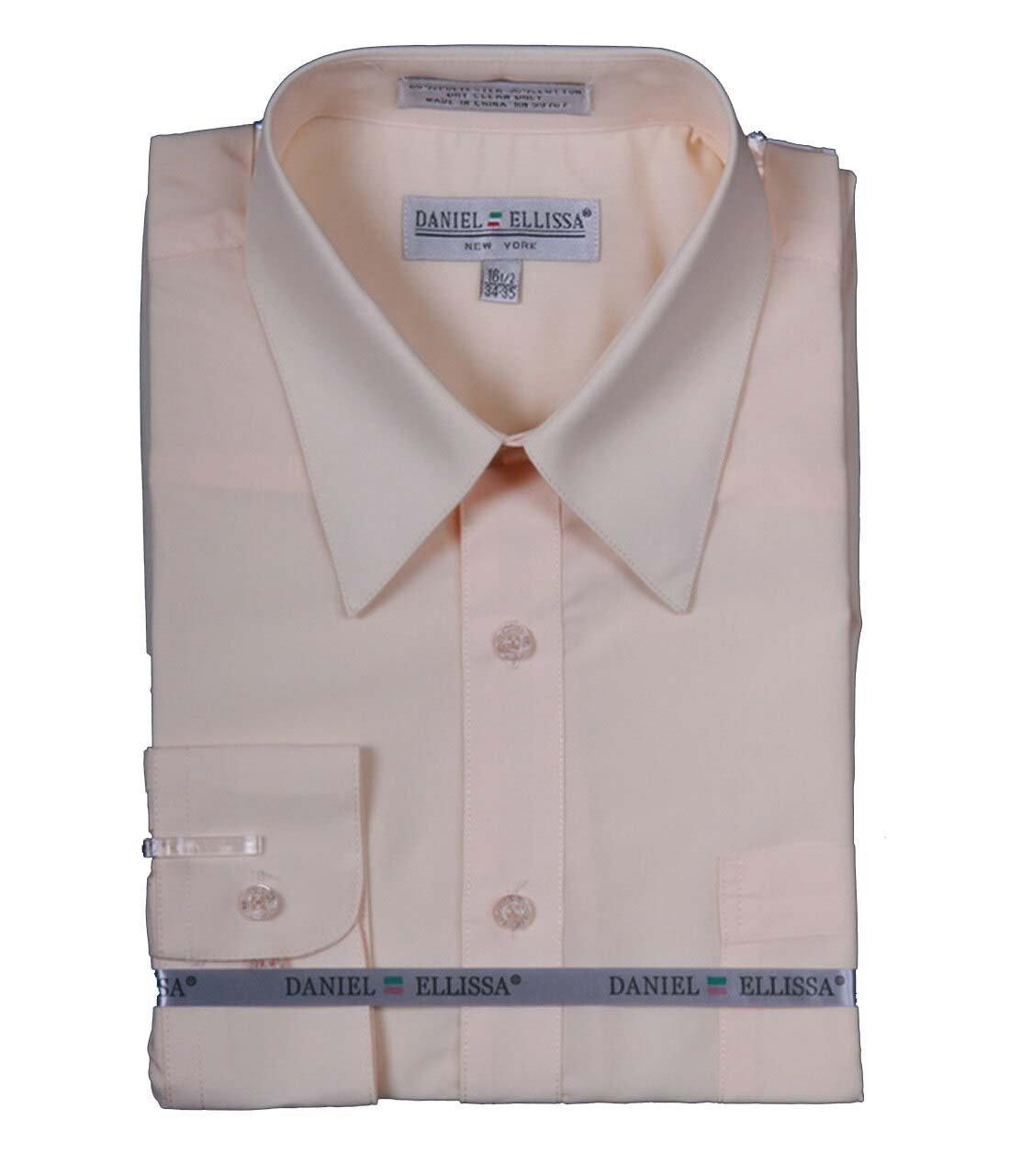 Premium Men's Dress Shirt with Convertible Cuff - Soft Butter Color | Formal & Business Attire | Office Wear & Special Occasions