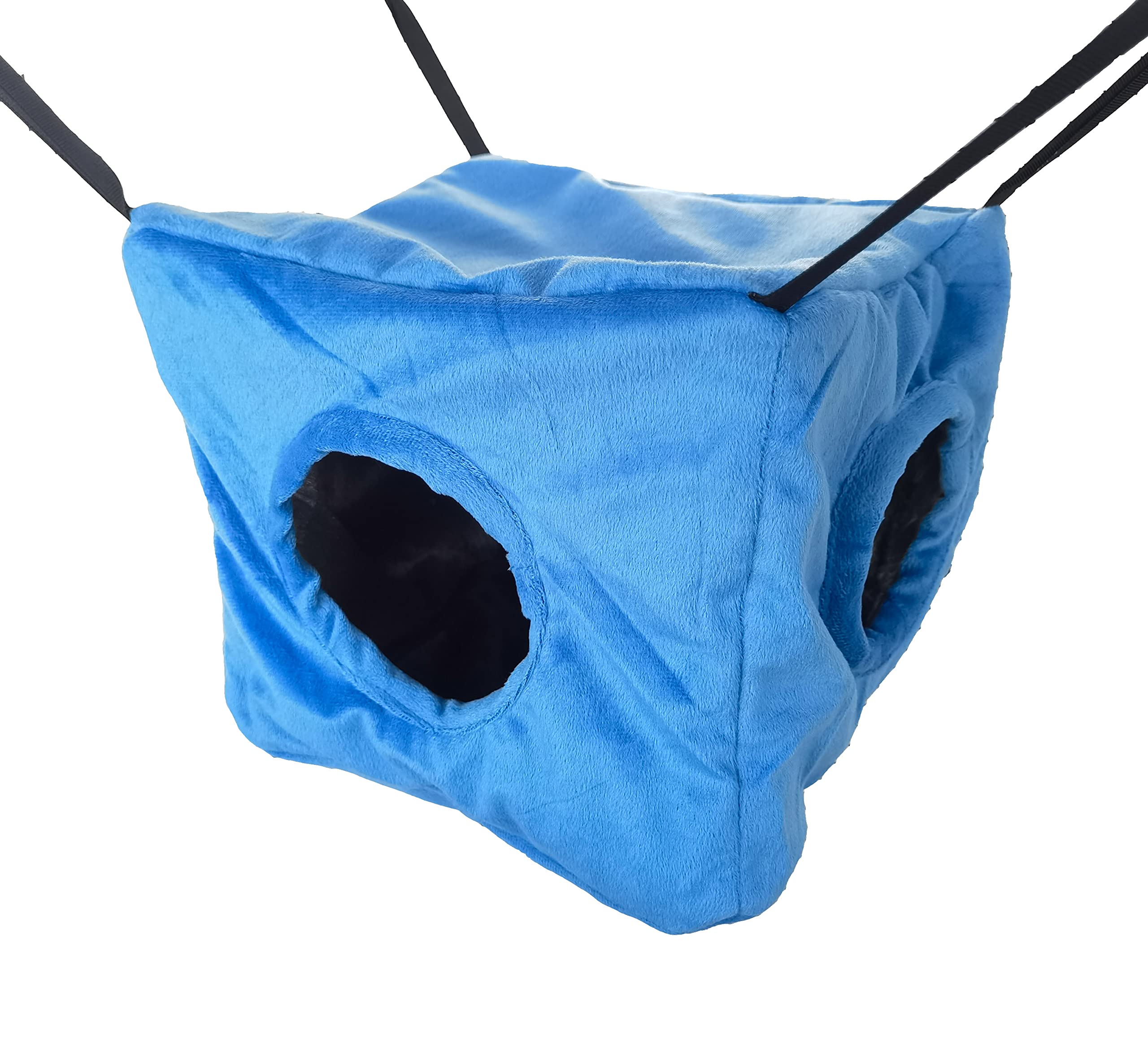 VEDEM Ferret Cube Hammock - Cozy Hanging Bed for Small Animals (Ferrets, Rabbits, Guinea Pigs) - Cage Accessory with Warm Hideout & Bunkbed Design - Perfect for Playtime & Nap Time