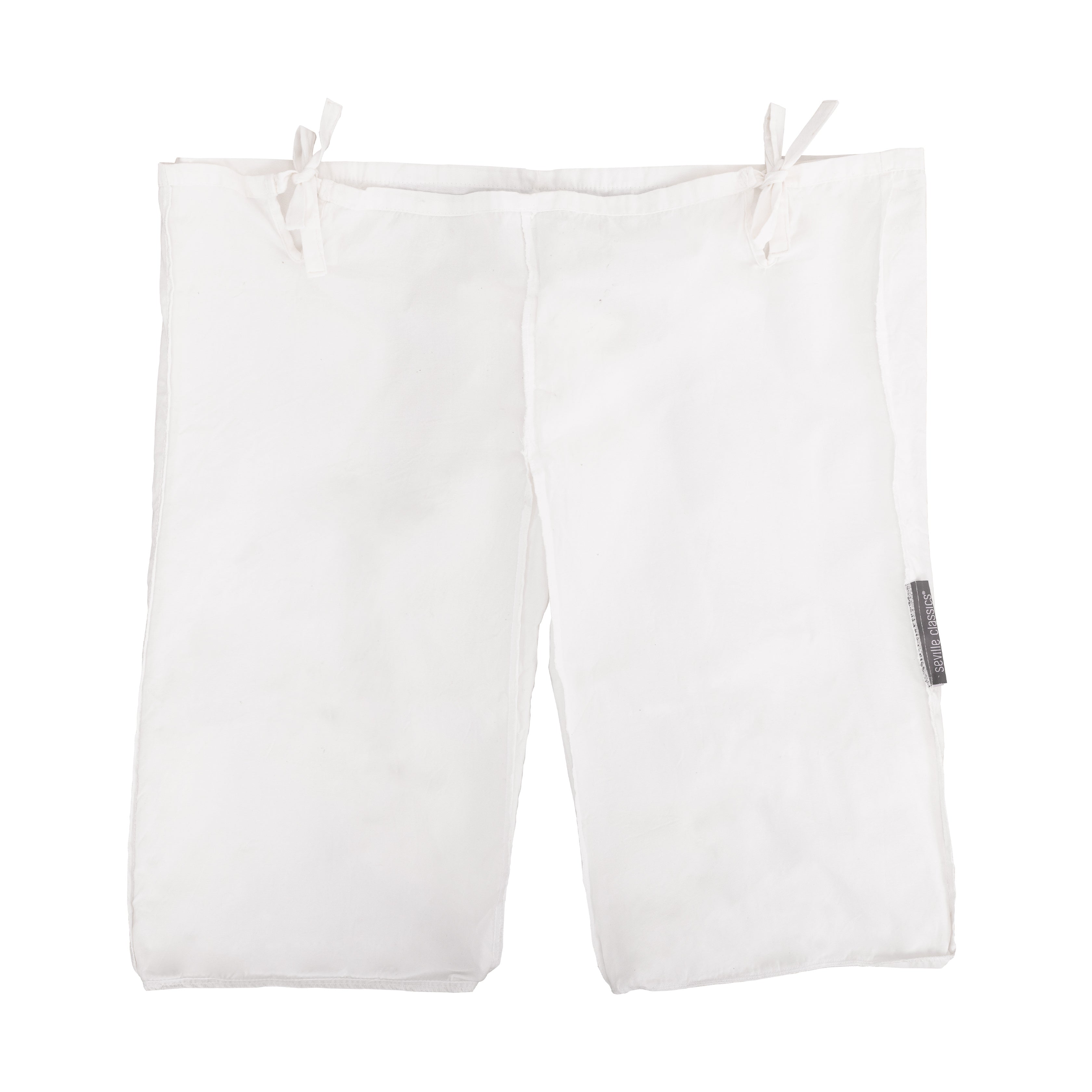 Eco-Friendly Fabric Liner for Double Handwoven Lidded Laundry Hamper - Perfect for Bedroom, Bathroom & Closet Organization