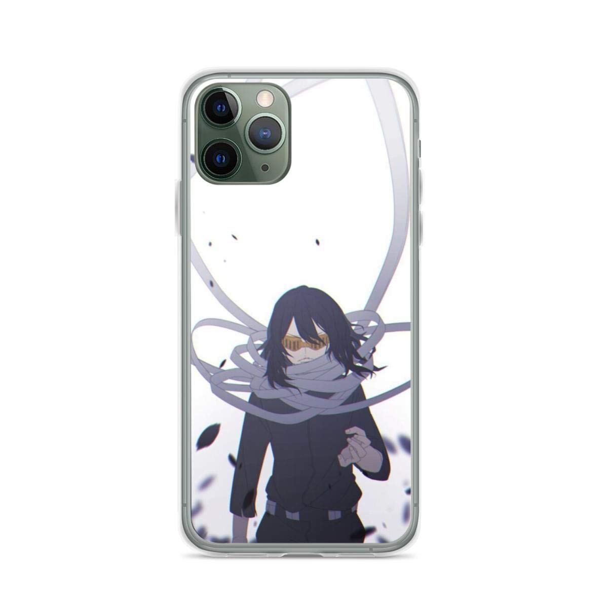 Shota Aizawa My Hero Academia Anime Phone Case for iPhone 14 13 12 11 X Xs XR 8 7 6 6s Plus Pro Max & Samsung Galaxy Note S9 S10 S20 Ultra Plus - Clear Protective Cover for School, Work, and Daily Use