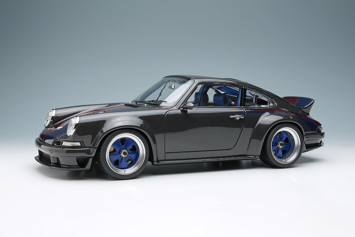 Eidolon 1:18 Scale Porsche 911 DLS 2023 Diecast Model Car in Visible Carbon Fiber - Collectible Sports Car Display for Home Office & Gift for Porsche Enthusiasts