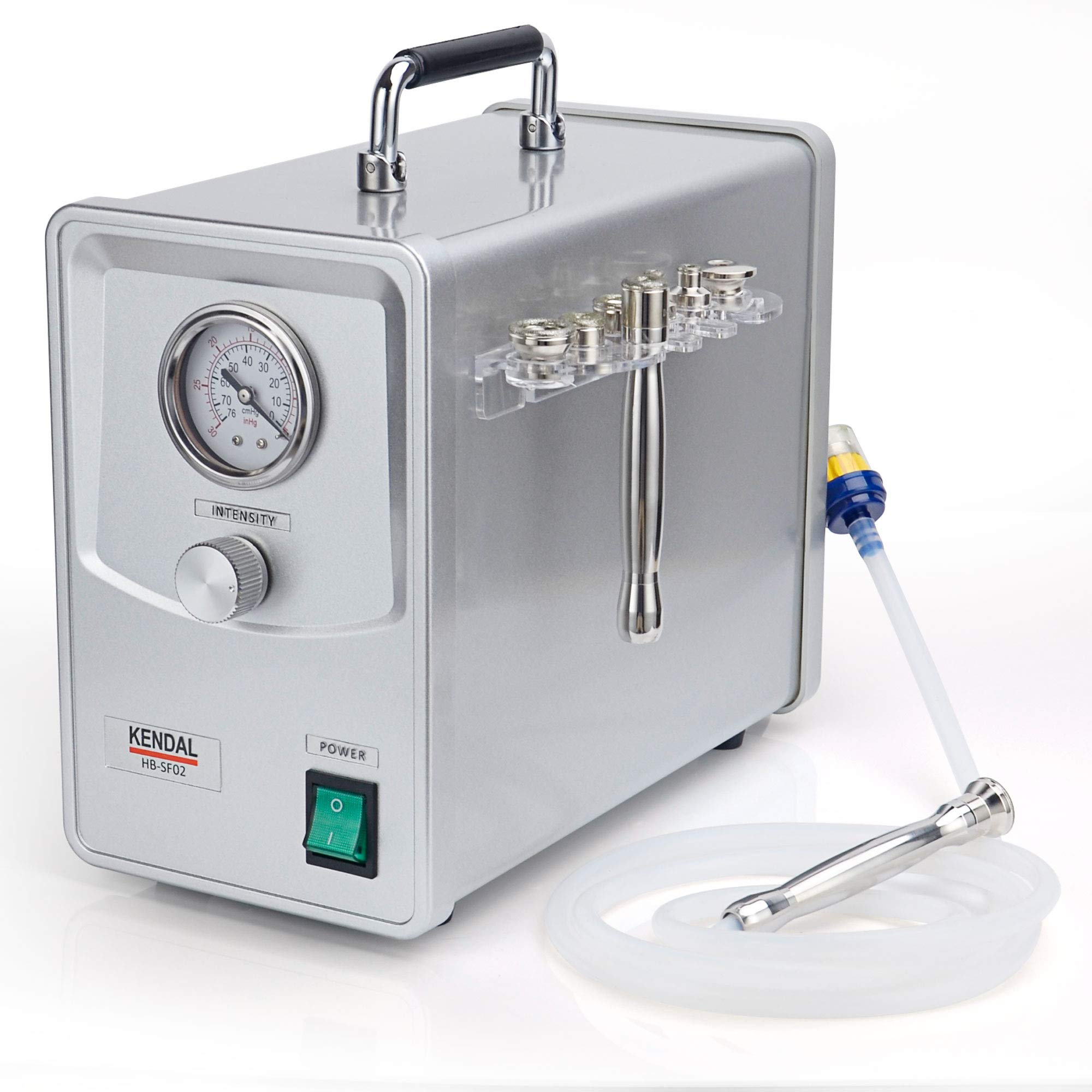 Kendal Professional Diamond Microdermabrasion Machine - FDA Approved Dermabrasion Device for Face & Body, Exfoliating Skin Care Beauty Tool with Powerful Suction (Model HB-SF02) - Perfect for At-Home Spa Treatments & Professional Salon Use