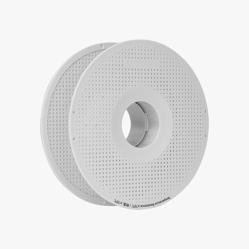 Bambu Lab Reusable 3D Printer Filament Spool - Eco-Friendly Refillable Spool for PLA, ABS, PETG Filaments | Perfect for Home 3D Printing, DIY Projects & Makerspaces