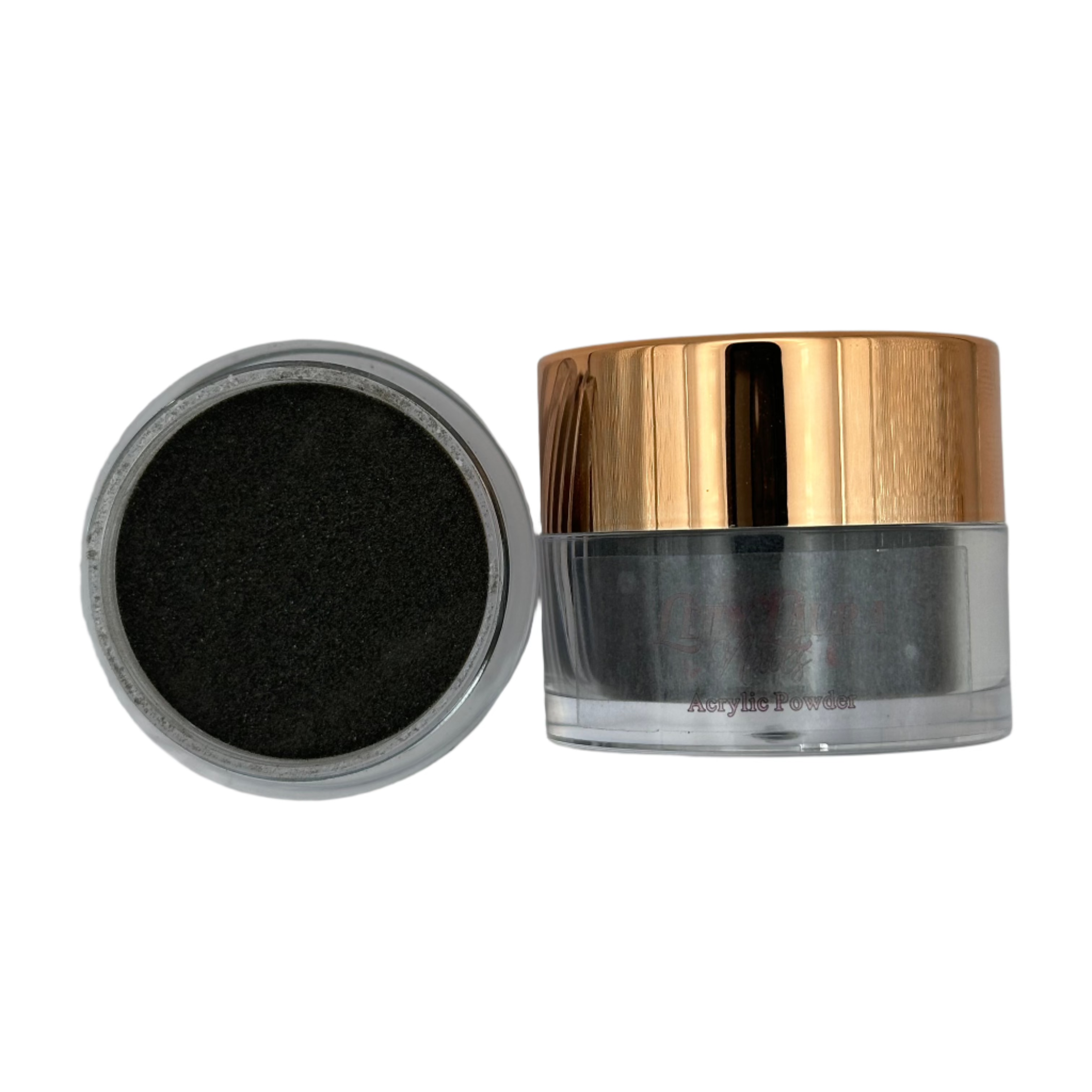 3D Black Acrylic Art Powder - 0.50 oz for DIY Nail Art, Resin Crafts & Mixed Media Projects - Premium Pigment for Creative Designs