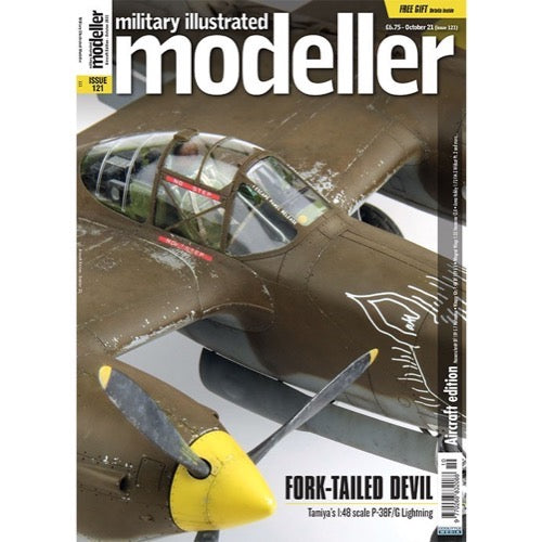 ADH Publishing 121 Military Illustrated Modeller October 2021 Aircraft Edition - Scale Model Magazine for Aviation Enthusiasts | Perfect for Hobbyists, Historians & Collectors