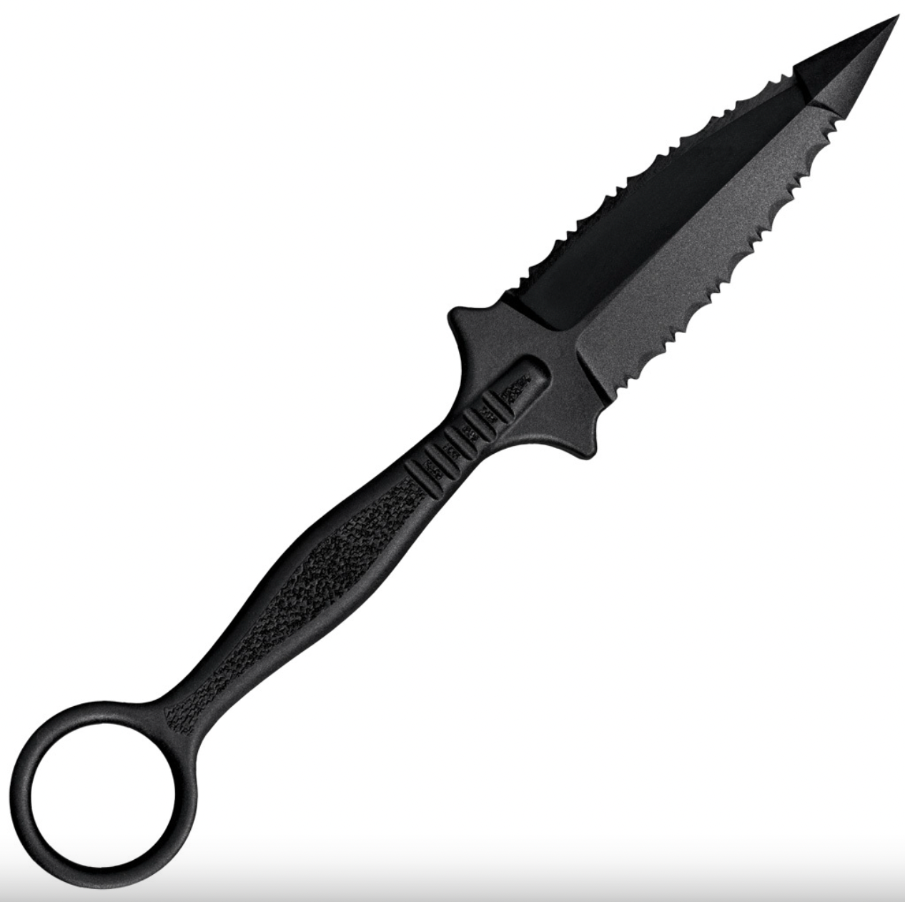 Cold Steel CS 92FR FGX Ring Dagger - Griv-Ex Blade & Handle | Tactical Self Defense Knife for Outdoor Survival, Camping & EDC