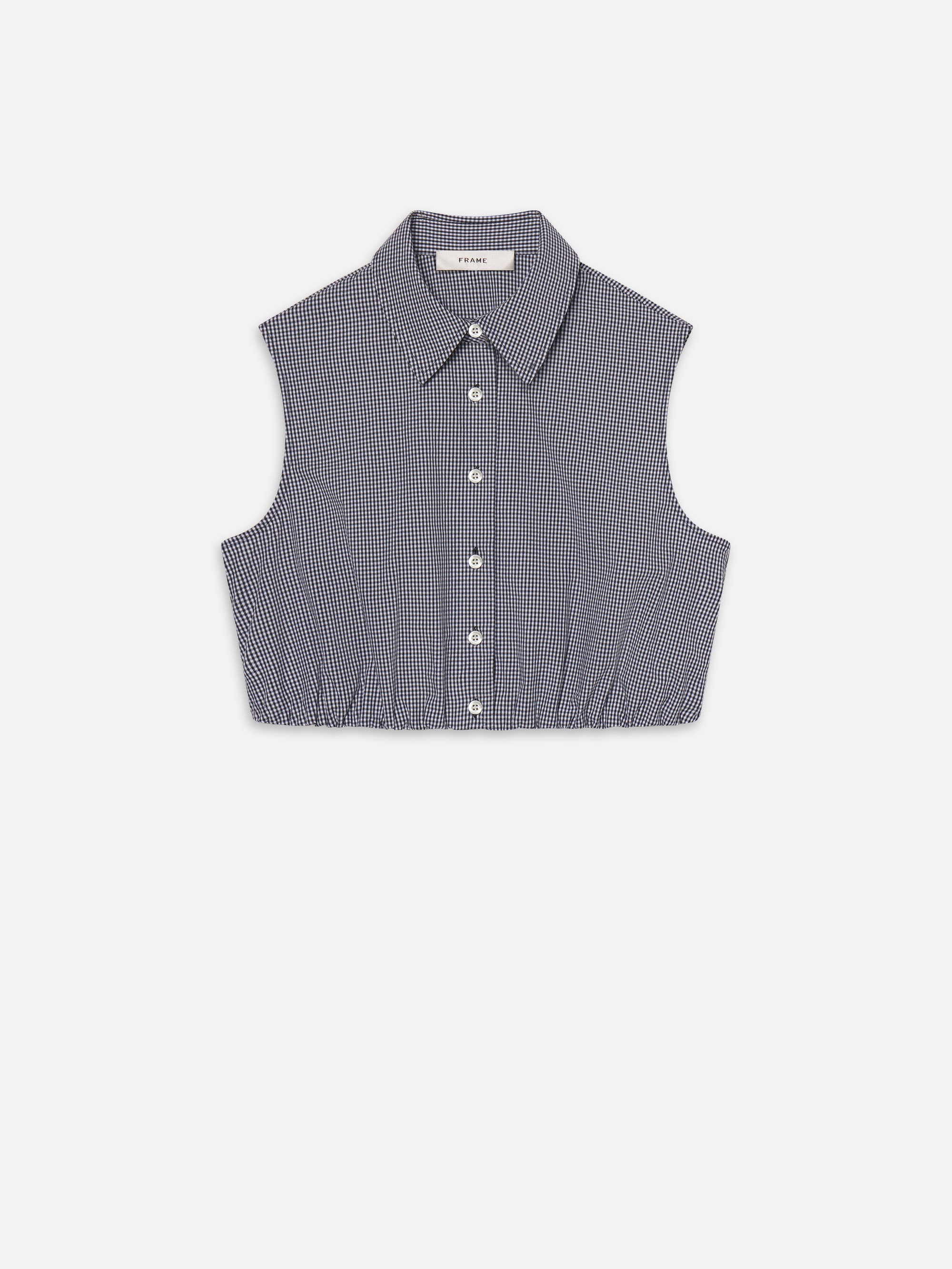 Navy Multi Check Top for Women - Stylish Casual Blouse for Everyday Wear | Perfect for Office, Dating & Weekend Outfits