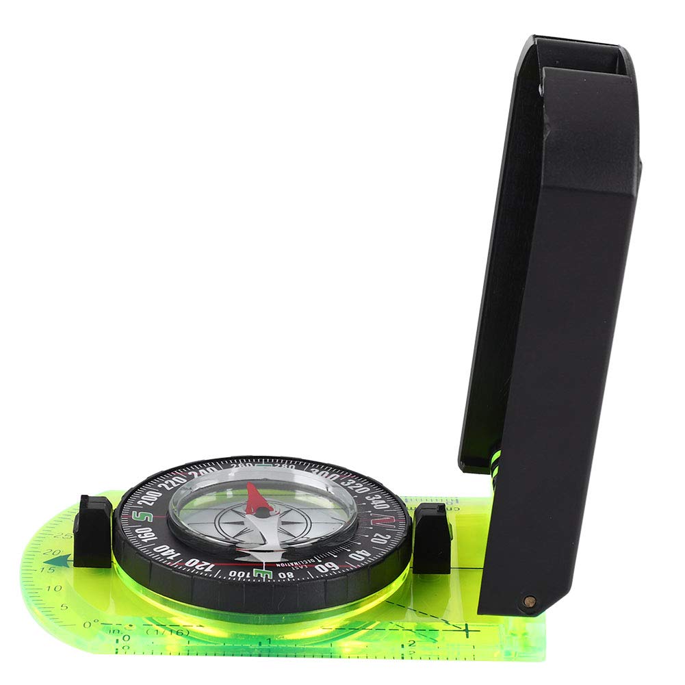AUHX Premium Durable & Lightweight Outdoor Travel Compass - Professional Hiking, Camping, Backpacking Gear for Navigation & Adventure