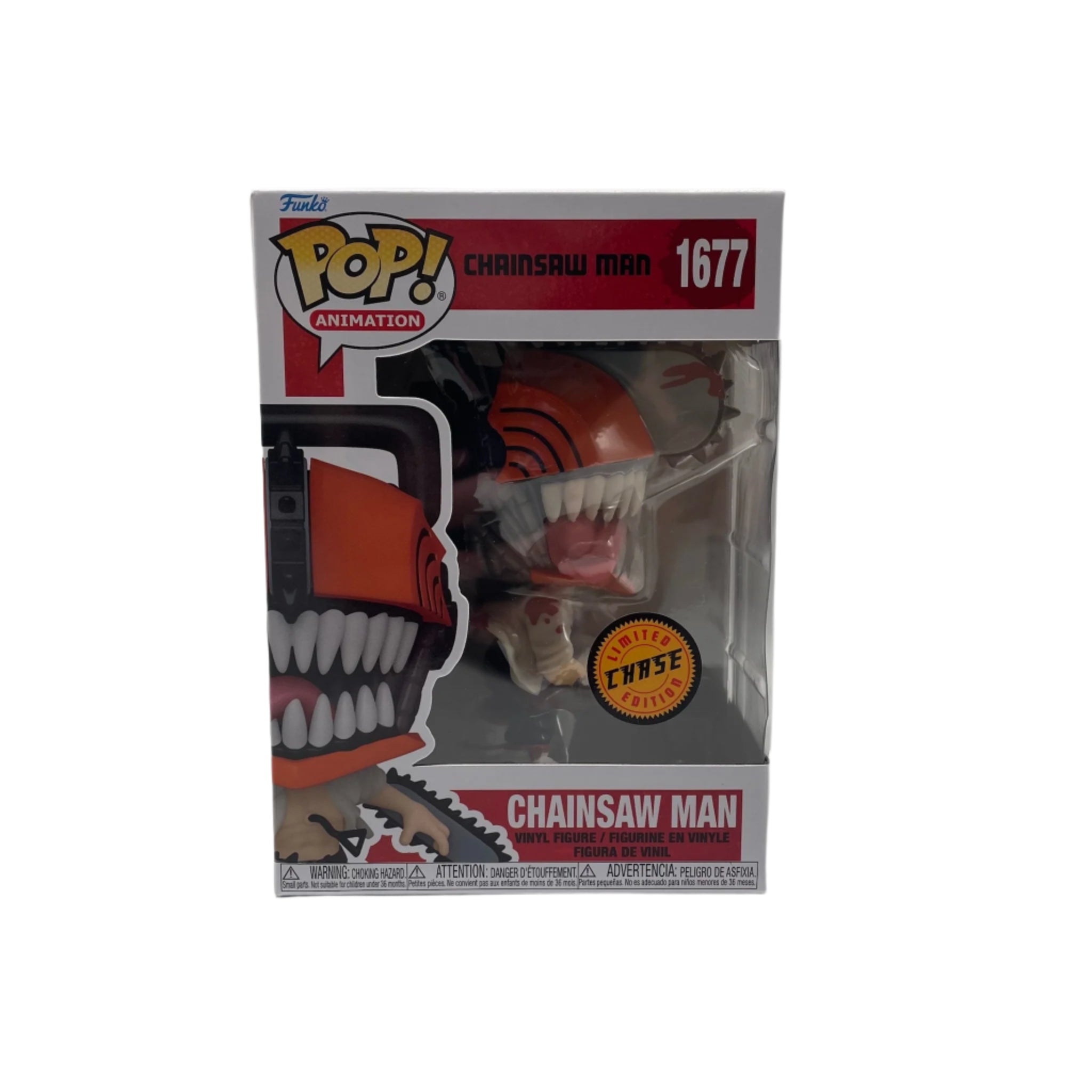 Chainsaw Man #1677 Funko Pop Vinyl Figure - Anime Collectible Action Figure - Perfect for Manga Fans, Gift for Anime Lovers & Home Decor