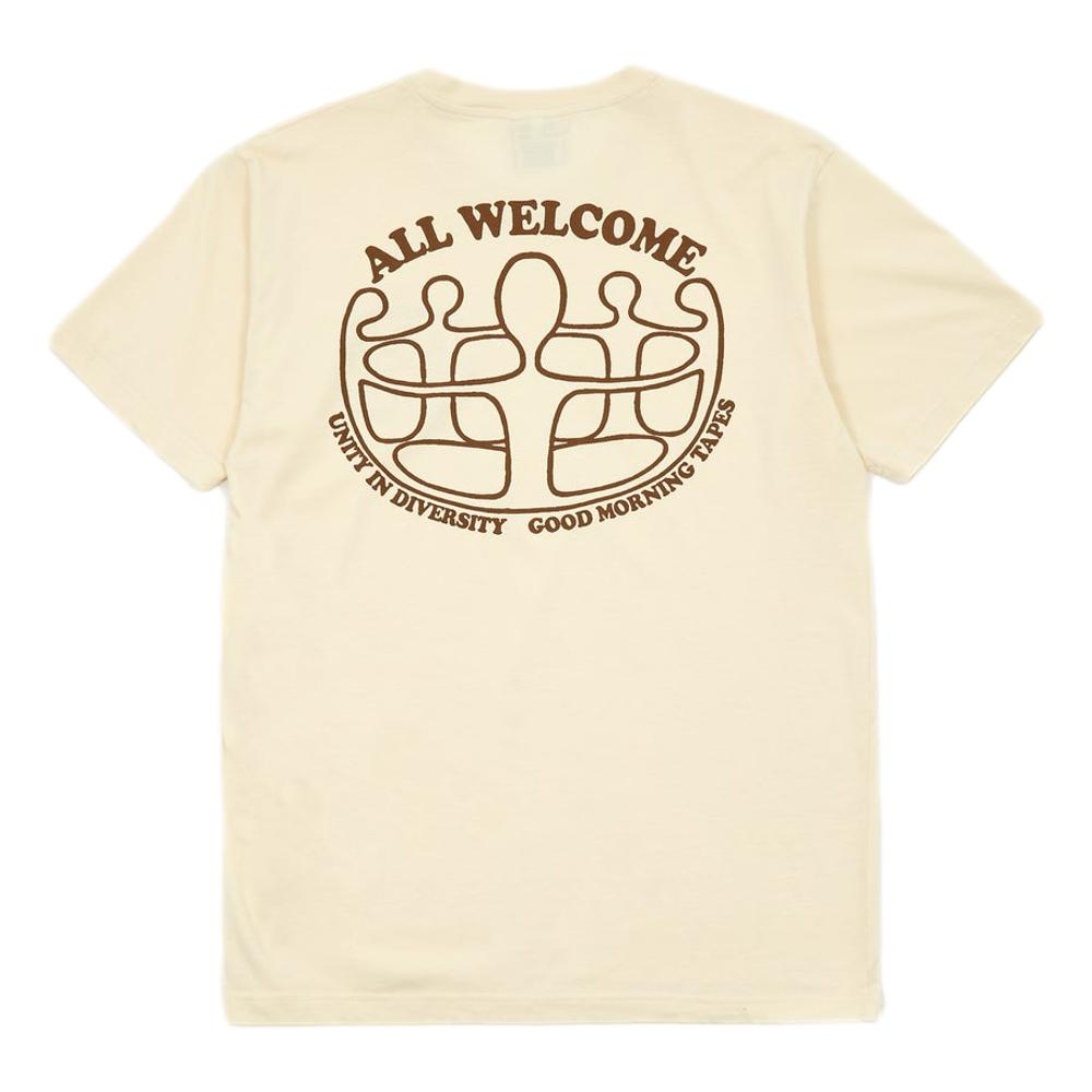 Unity in Diversity Graphic T-Shirt - Natural Color Cotton Tee for Men & Women - Perfect for Casual Wear, Street Style, and Social Events