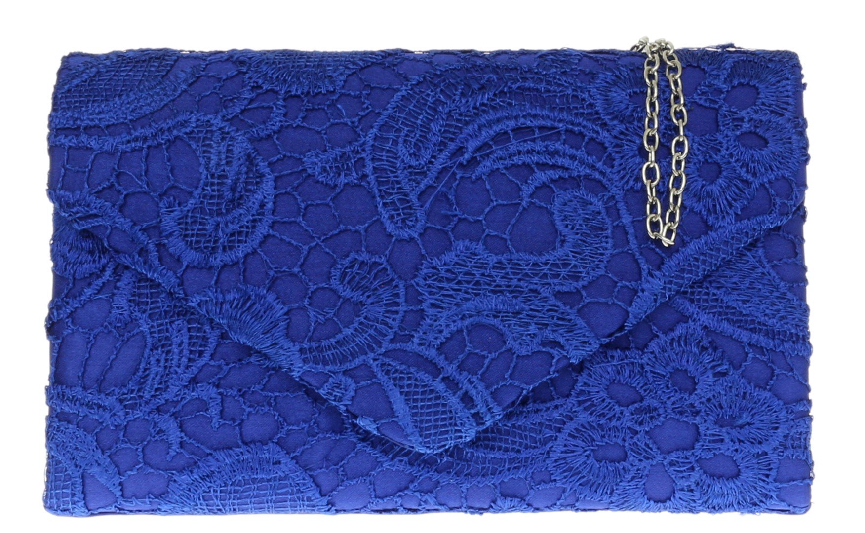 Elegant Satin Lace Clutch Bag for Women - Fashionable Evening Purse for Parties, Weddings & Special Occasions