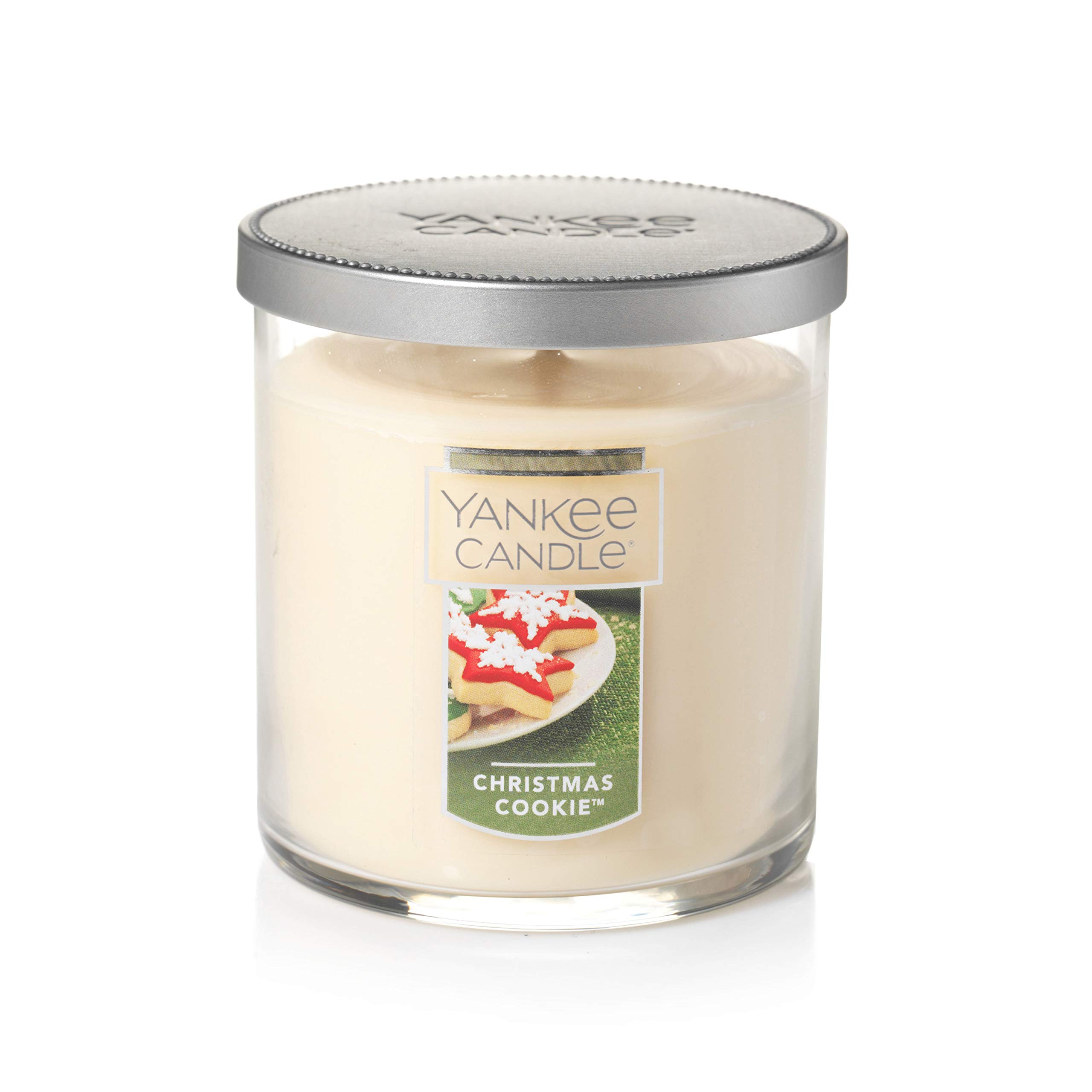 Yankee Candle Christmas Cookie Scented Candle - 7oz Small Tumbler, Single Wick, 35+ Hours Burn Time - Perfect for Holiday Decor, Cozy Home Ambience & Gift Giving