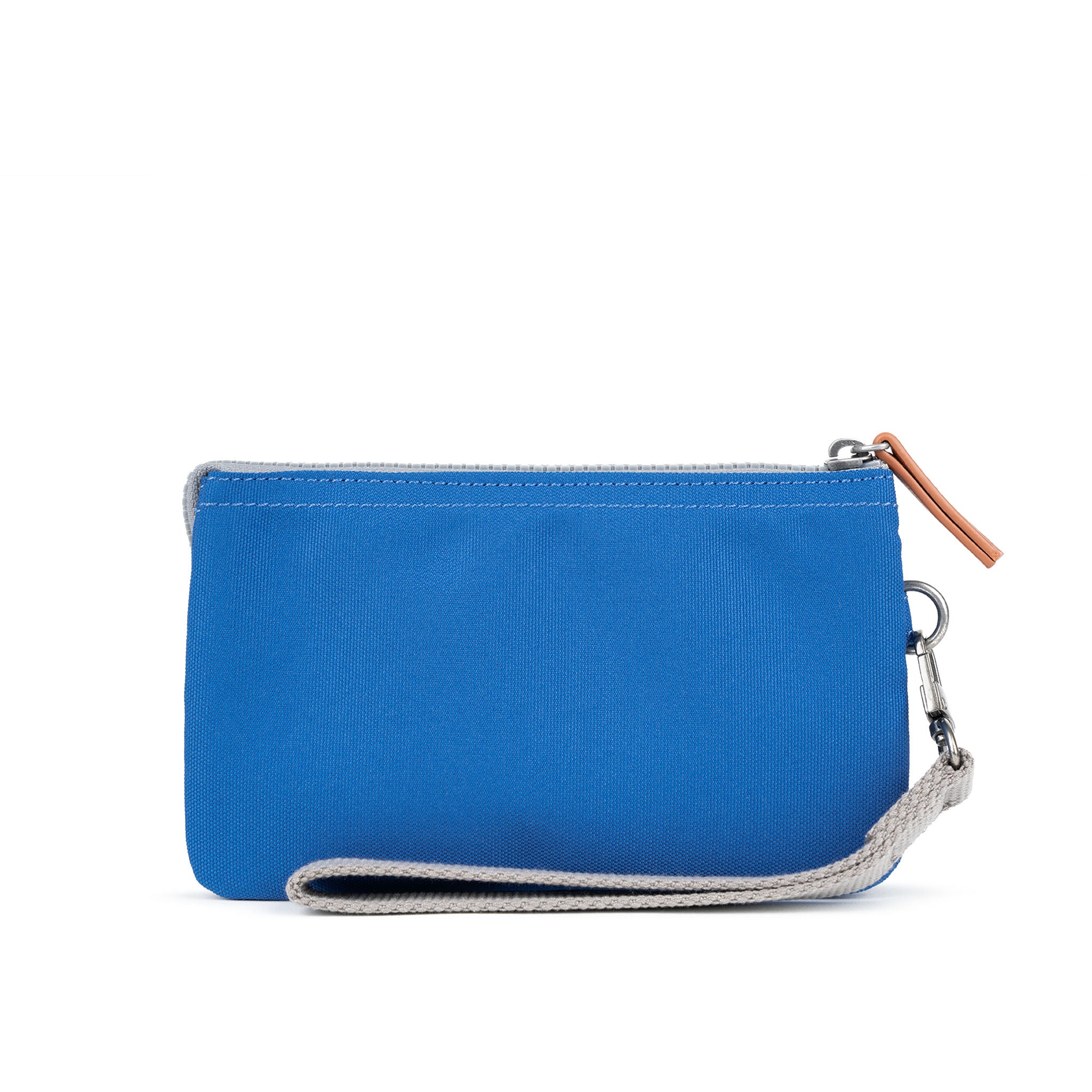 Carnaby Crossbody Bag with Adjustable Wrist Strap - Galactic Blue Recycled Canvas Eco-Friendly Purse for Women - Perfect for Travel, Shopping & Everyday Use