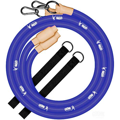 Gronk Fitness Inertia Wave Rope - Battle Rope Alternative for Strength & Core Workout | Home Gym Equipment
