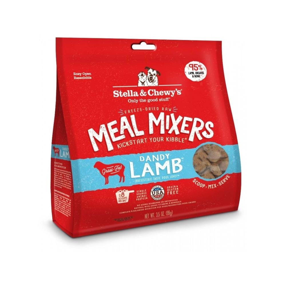 Grain-Free Freeze-Dried Grass-Fed Lamb Dog Food Toppers - Healthy Meal Enhancer for Small & Large Dogs - Perfect for Kibble Mixing, Training Treats & Digestive Health