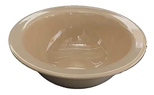 CarteRE 4-Pack Tan Salad Bowls - Durable Mixing Bowls for Kitchen, Dishware Bowls for Salad, Cooking & Food Prep - Perfect for Meal Prep, Entertaining & Everyday Use