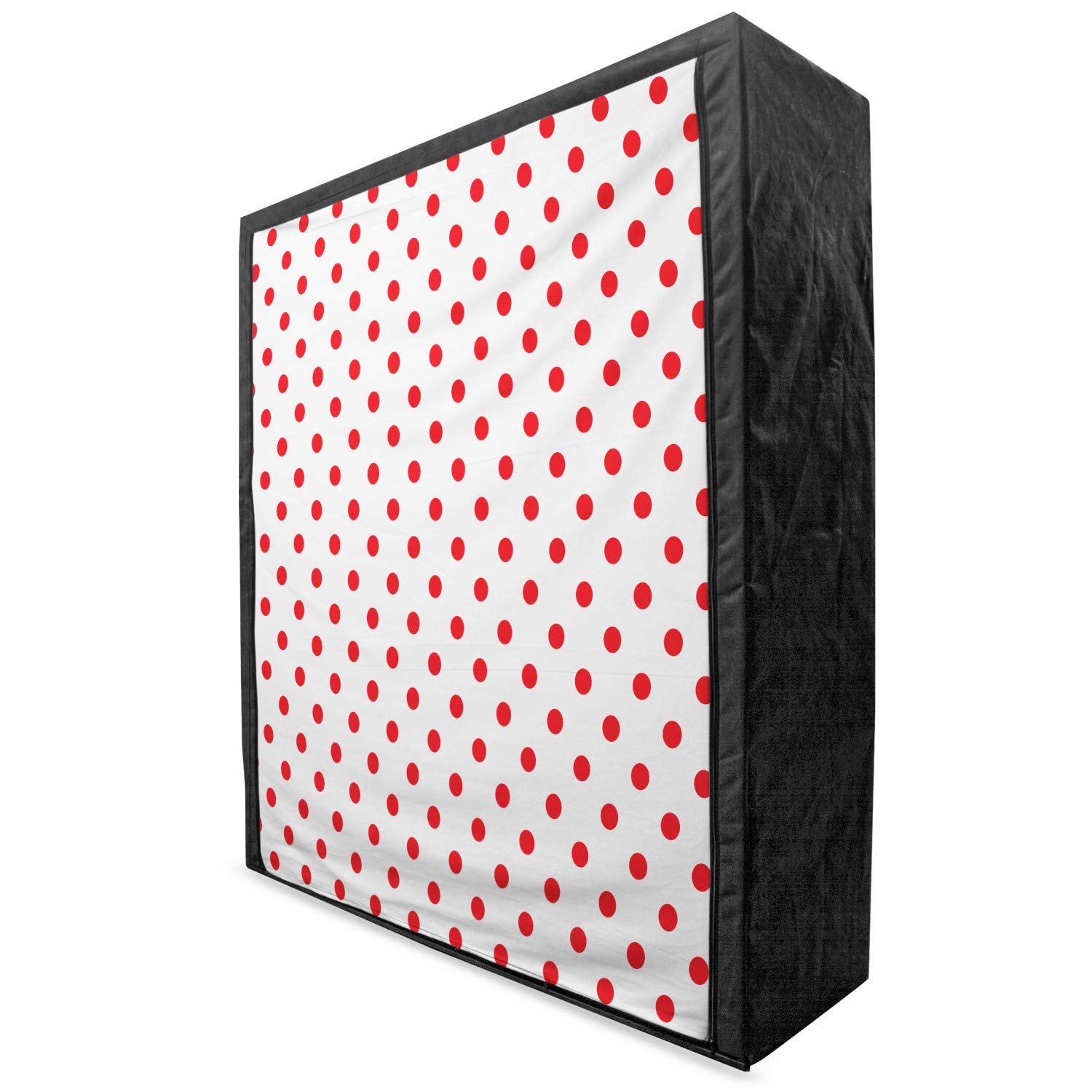 Ambesonne Geometric Portable Fabric Wardrobe with Shelves - 59