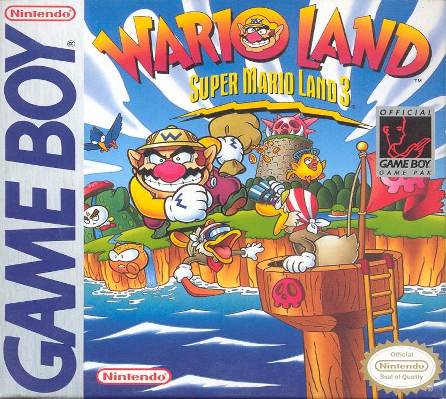 Wario Land: Super Mario Land 3 - Classic Nintendo Game Boy Adventure Game | Perfect for Retro Gaming Enthusiasts & Collectors