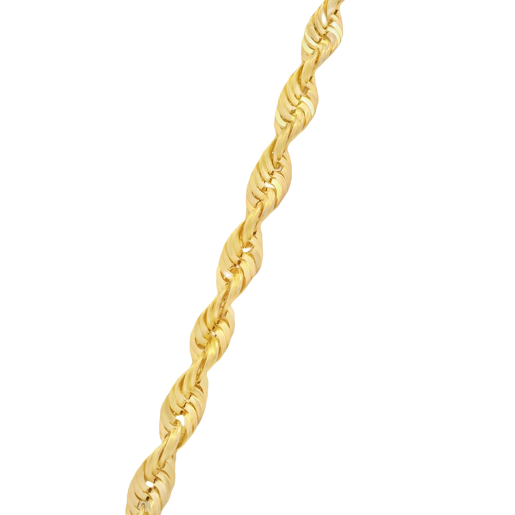 14K Gold Barber Trimmer CZ Pendant with Hollow Rope Chain (3.8mm 24 Inches) - Premium Men's Jewelry for Gifts, Special Occasions & Everyday Wear | JTJ™