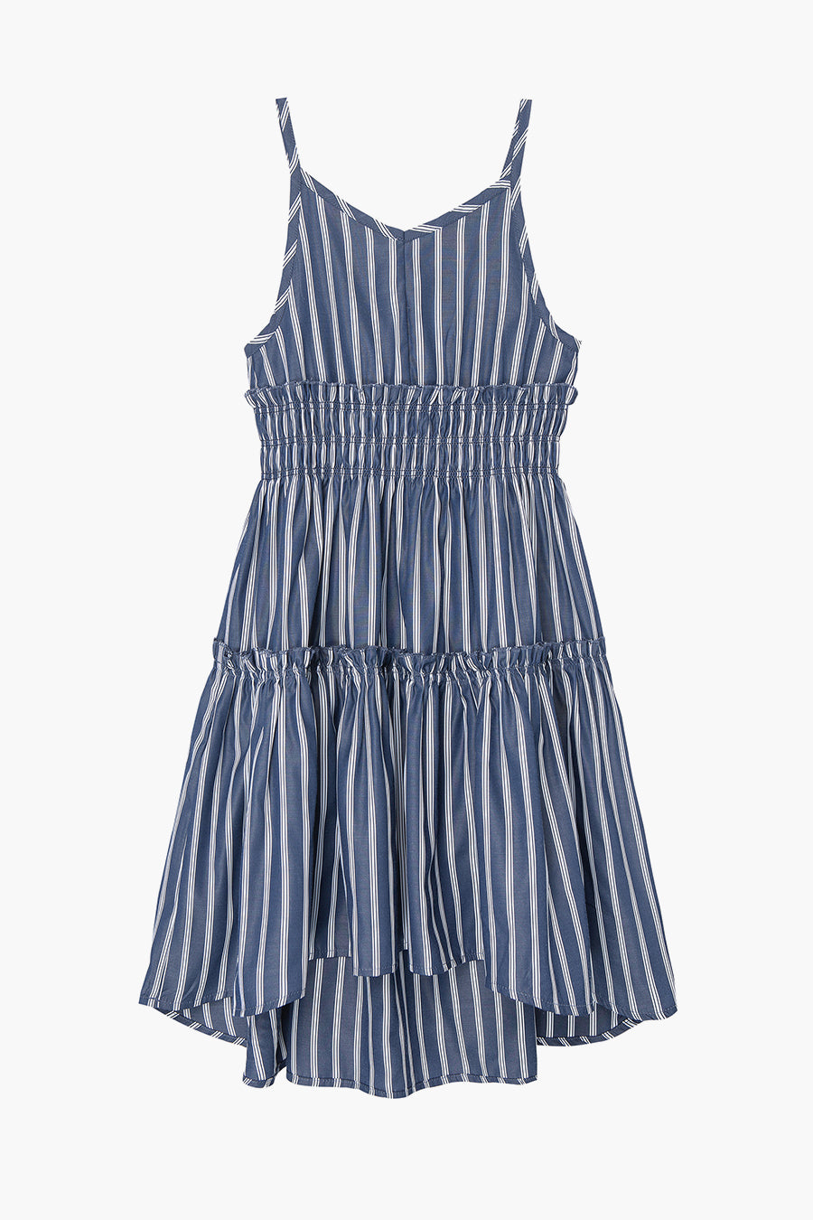 Girls' Smocked High-Low Dress for Kids | Stylish & Comfortable Playtime & Party Outfit