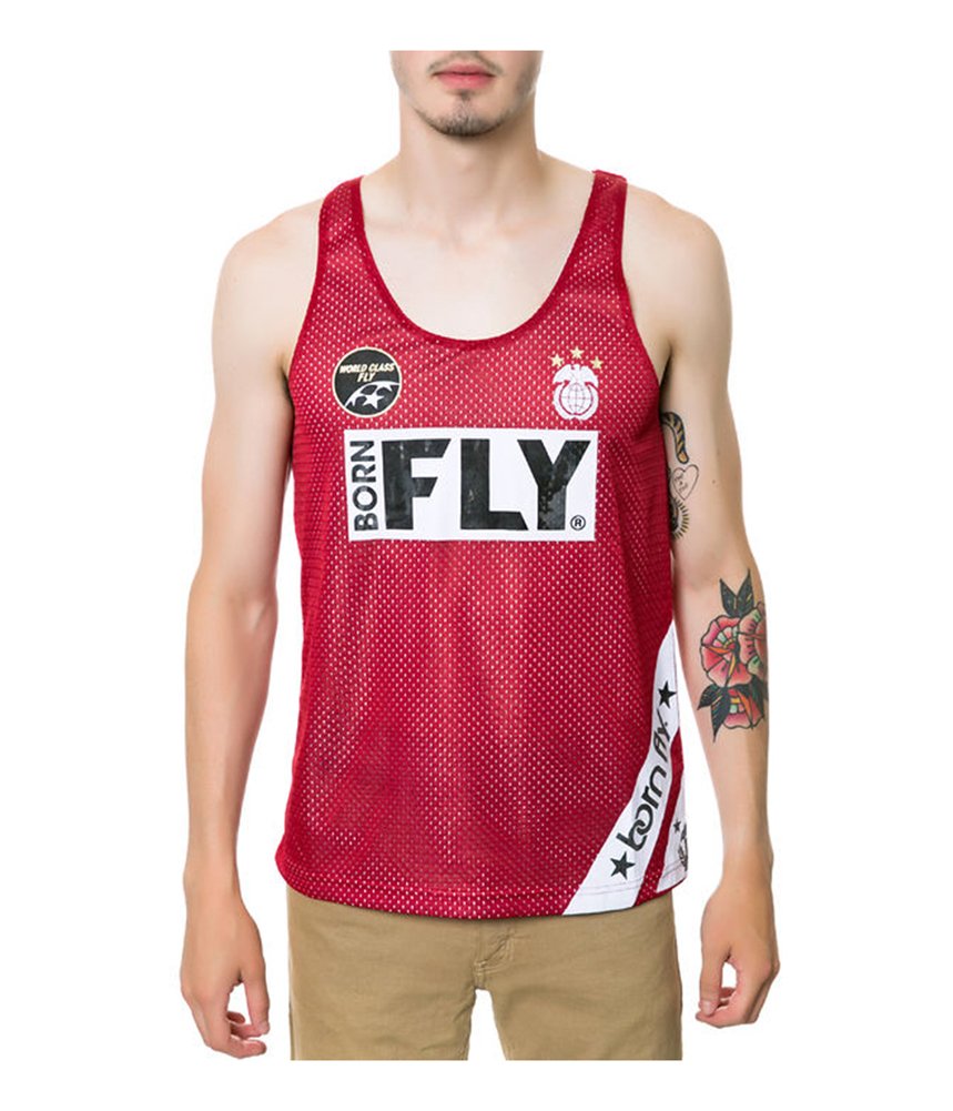 Born Fly Men's The Quest Mesh Jersey - Breathable & Lightweight Performance Shirt for Running, Gym & Outdoor Sports