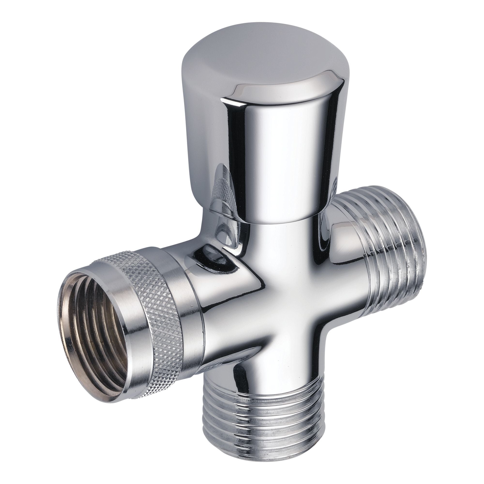 Delta 50650 3-Way Shower Arm Diverter in Chrome Finish - Compatible with Hand Shower, Perfect for Bathroom Renovation & Multi-Function Shower Systems