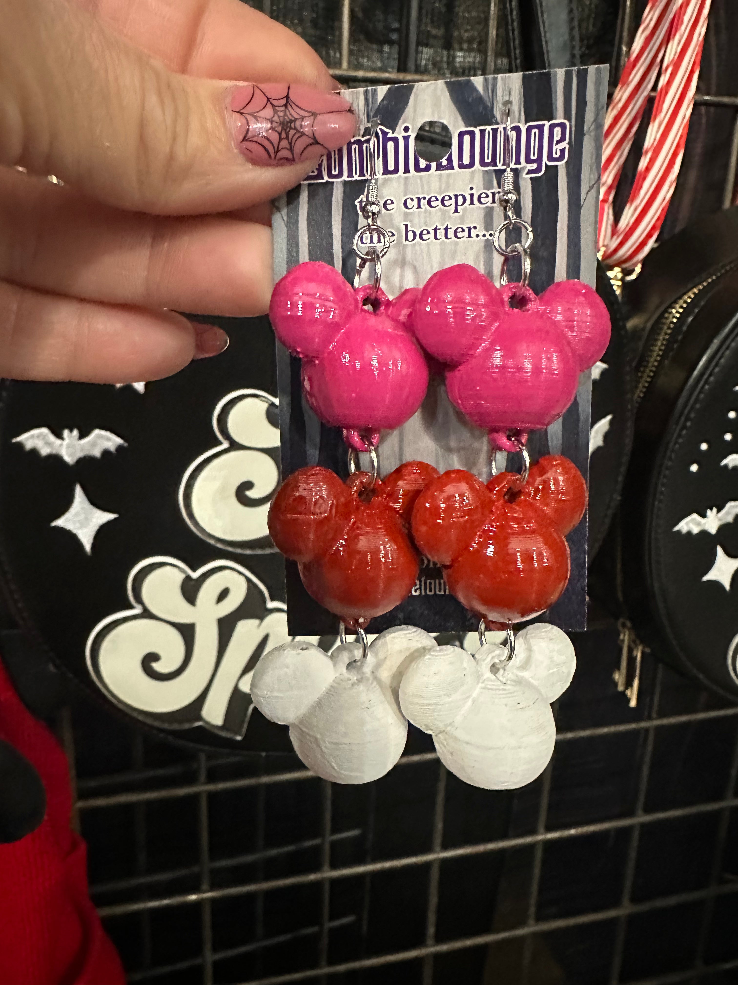 Cute Bubble Mouse Earrings for Women - Trendy Animal Jewelry Gift for Girls - Perfect for Parties, Cosplay & Everyday Wear
