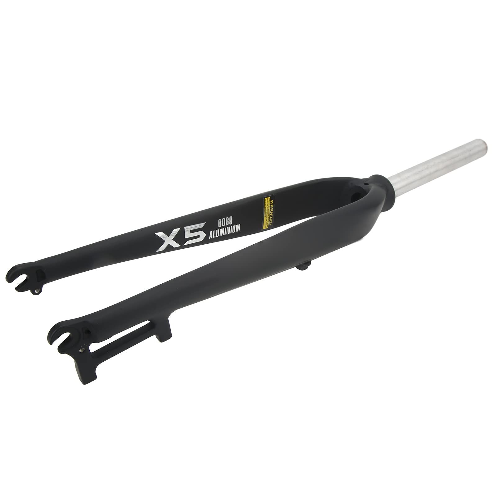 Aluminum Alloy Bicycle Rigid Fork - Disc Brake Compatible Front Fork for Mountain Bikes | Perfect for Trail Riding and Off-Road Cycling