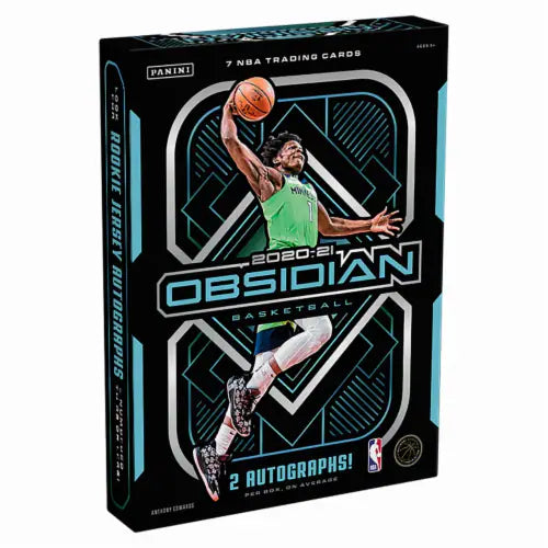 2020-2021 Panini Obsidian Basketball Hobby Box - Premium NBA Trading Cards Collection for Collectors & Investors | Perfect for Sports Memorabilia Displays, Fantasy League Prizes & Gift Giving