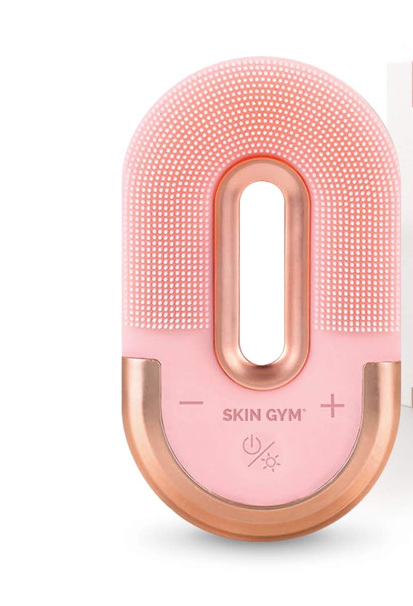 Skin Gym Silicone Facial Cleansing Brush - Exfoliator & Massager for Anti-Aging Skin Care | Spa & Daily Use