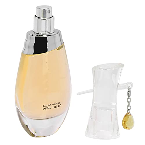 Natural Floral Perfume Spray for Women - Romantic Dating & Birthday Gift with Gold Diamond Design | Long-Lasting Fragrance for Evening Events, Weddings & Special Occasions