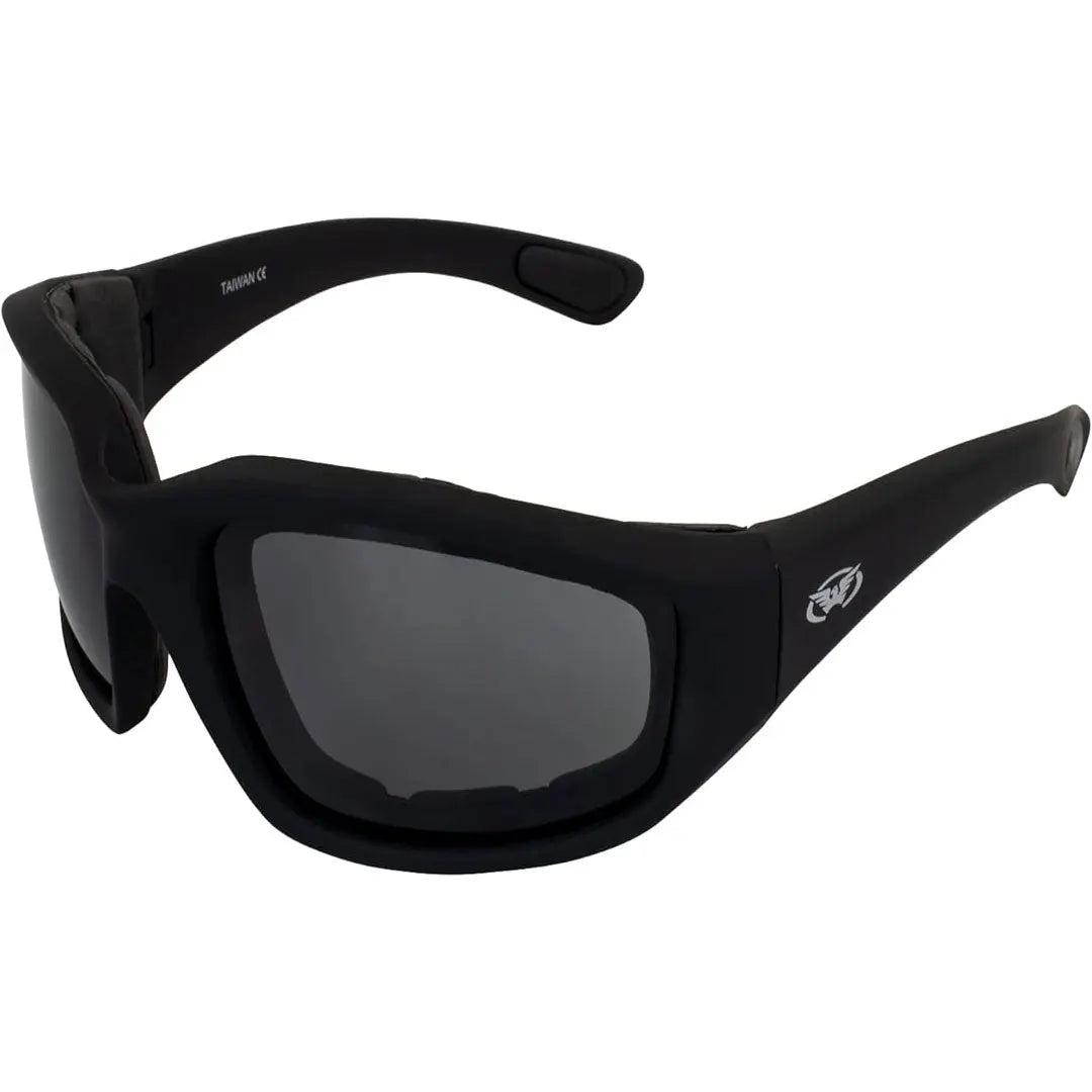 Global Vision Kickback Motorcycle Sunglasses - Polarized UV Protection for Riding, Driving & Outdoor Sports