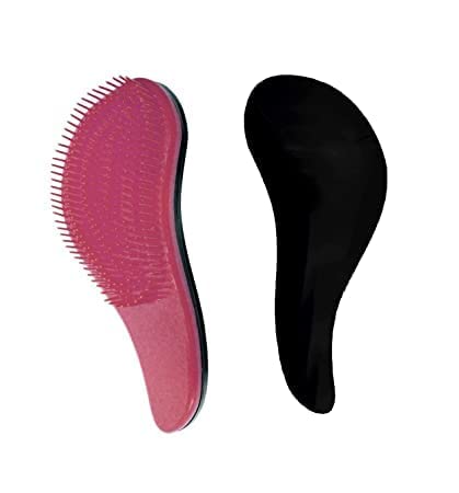 AASA Kids Hair Brush Set - Soft Bristles for Girls & Boys, Travel & Home Use, Multi-Color Hair Accessories - Perfect for School, Parties & Daily Styling