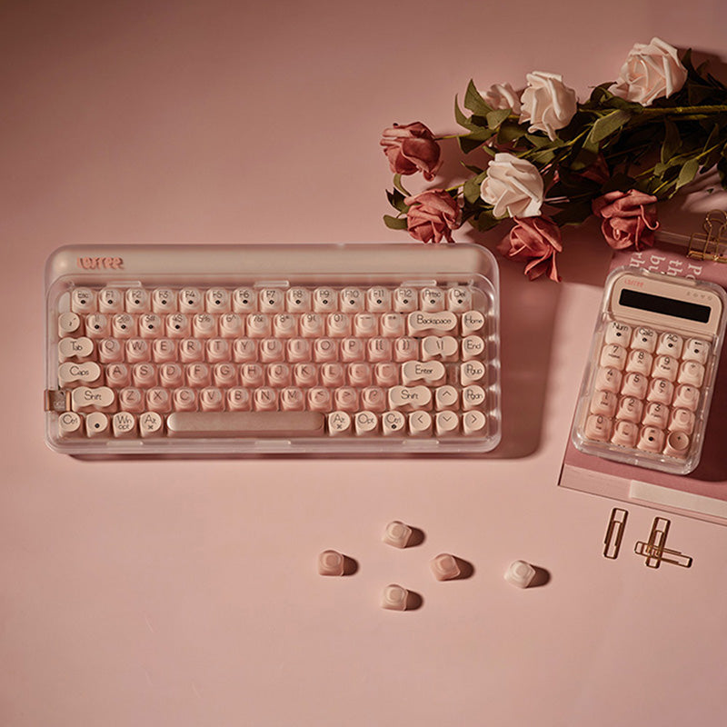 Lofree DOT Liquid Foundation Mechanical Keyboard - Wireless Bluetooth 60% Compact Keyboard with RGB Backlit, Hot-Swappable Switches for Gaming, Typing & Office Work - Perfect for Home, Office & Travel Use