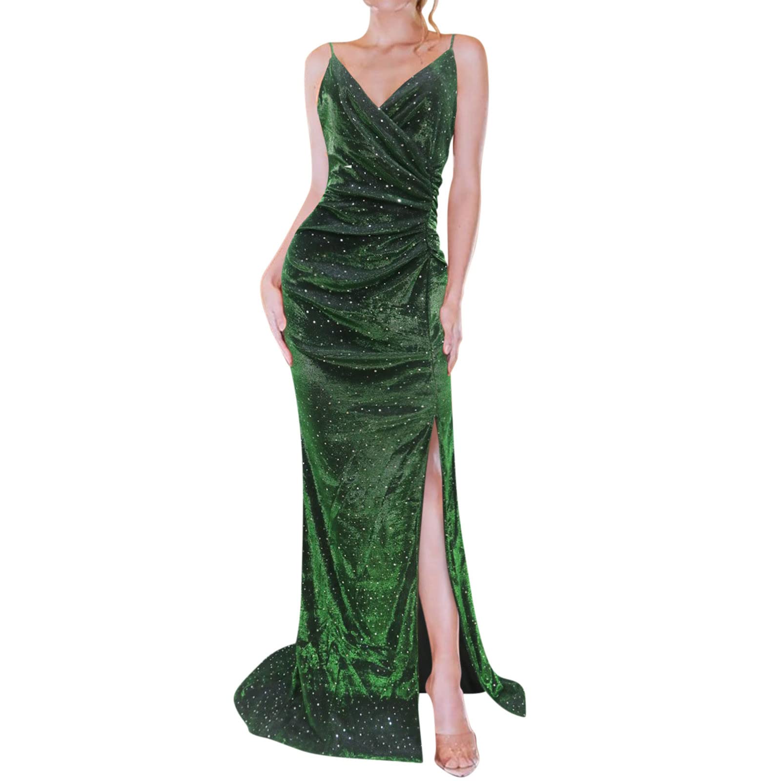 Elegant Black Formal Dresses for Women - Wedding Guest Dress, Evening Gown with Embroidery, Bridal Party Attire | Perfect for Weddings, Galas, and Special Occasions
