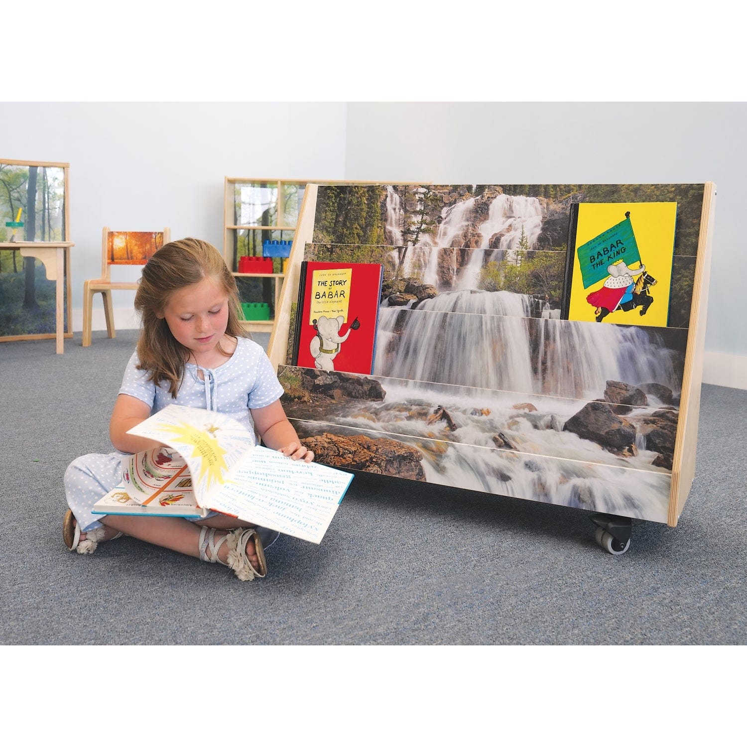 Nature View Mobile Book Browser - Portable Reading Stand for Books & Tablets - Perfect for Reading, Studying & Working at Home, Office or Travel