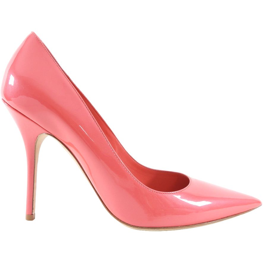 Christian Dior Pink Patent Leather Pumps Women's High Heels Size 41 - Perfect for Weddings, Parties & Formal Events