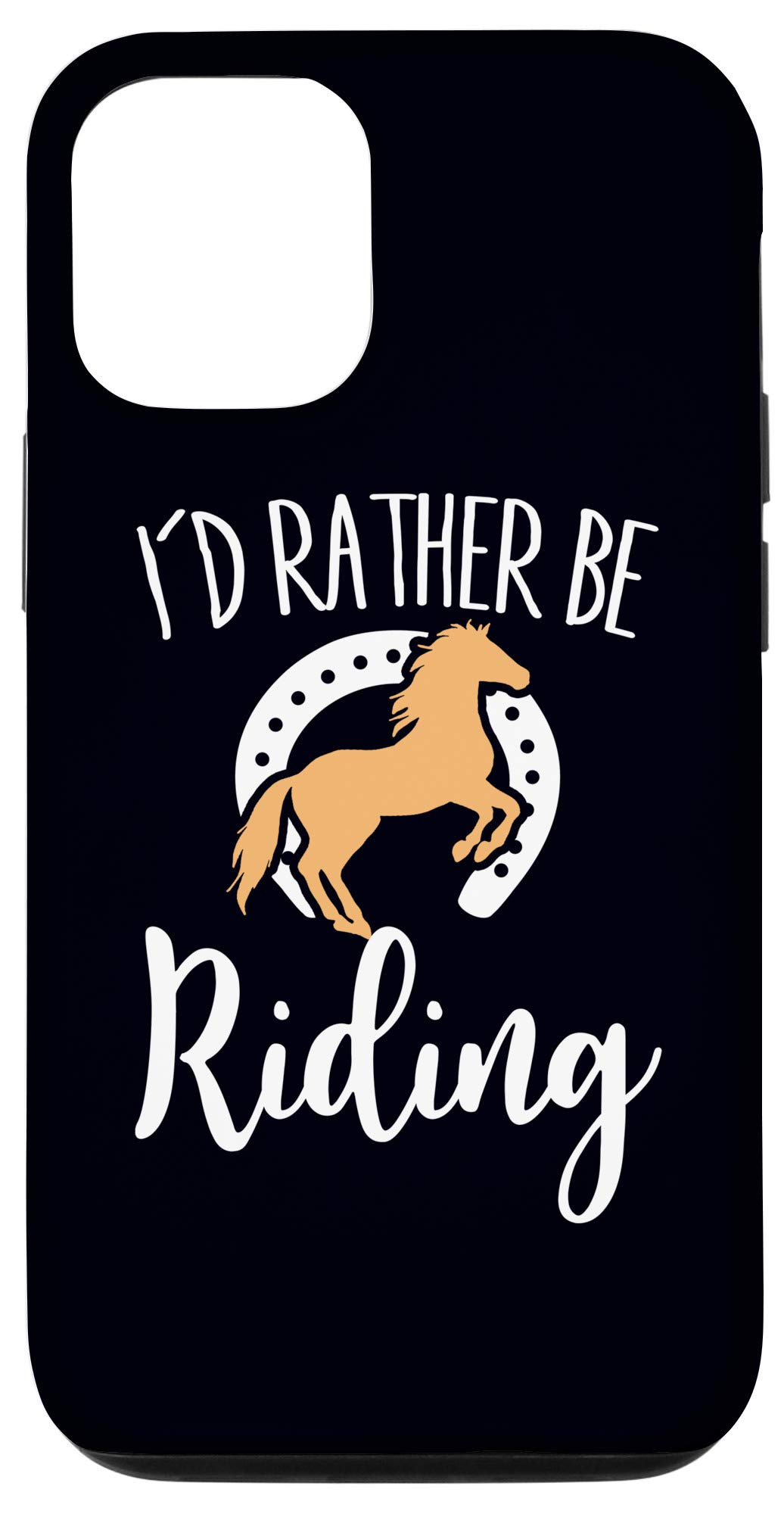 iPhone 12/12 Pro Case - Horse Lover Design with Equestrian Theme | Durable Protective Cover for Riding Enthusiasts | Perfect for Equestrian Events, Horseback Riding & Daily Use